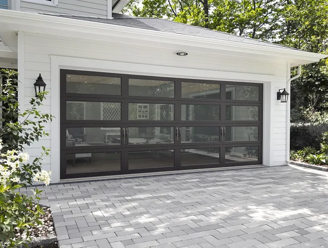 Worthington Garage Door Repair design specialist presenting custom garage door options to Worthington homeowner