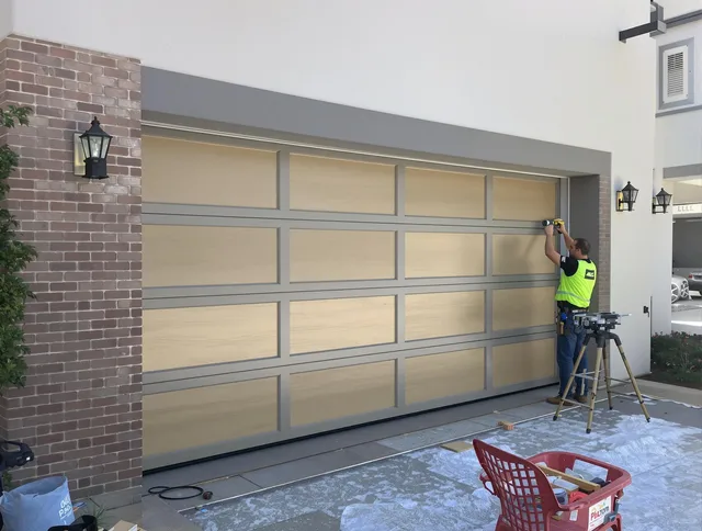 Garage door replacement service by Worthington Garage Door Repair in Worthington