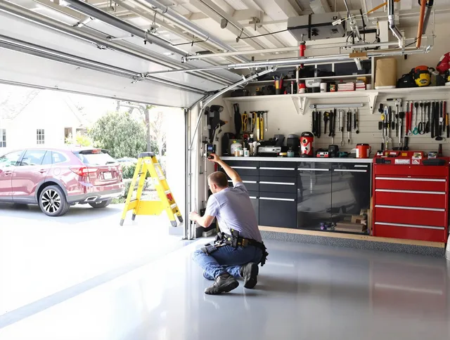 Local garage door repair service by Worthington Garage Door Repair in Worthington