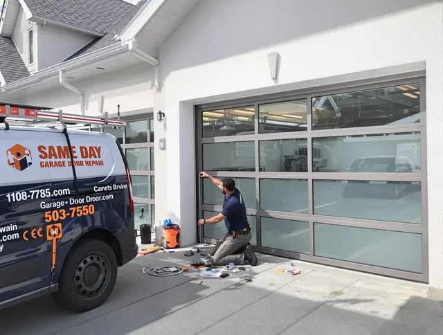 Same-day garage door repair service by Worthington Garage Door Repair in Worthington